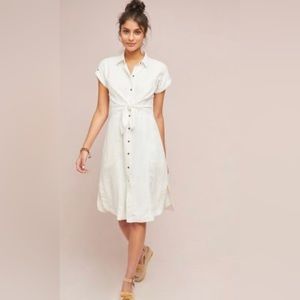Maeve (Anthropologie) linen shirt dress